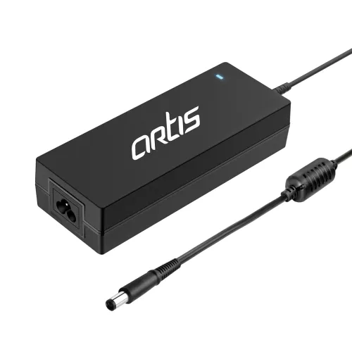 Image of AR1202 130 Watt Laptop Charger / Adapter with Power Cord Compatible with Dell Laptops (19.5V/6.7A, Pin: 7.4 x 5.0 mm)