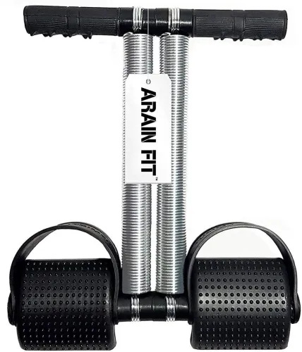 Image of ArainFit Double Spring Tummy Trimmer (Silver) 