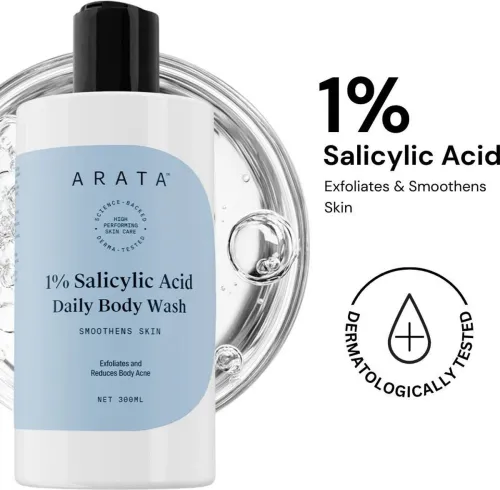 Image of ARATA 1% Salicylic Acid Daily Body Wash -300ml