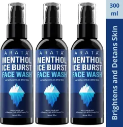 ARATA Menthol Face wash (300 ml)