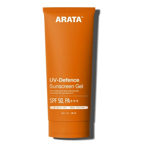 Image of Arata Sunscreen Gel SPF 50 PA+++ 50ML