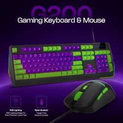 Archer Tech Lab G200 Wired RGB Gaming Keyboard