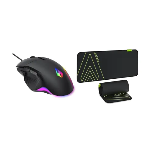 Image of Archer Tech Lab AirCase Recurve 300 Wired Gaming Mouse,12000 DPI with 1000Hz Polling Rate 8 Buttons, Support