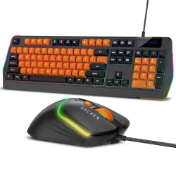 Archer Tech Lab Wired Gaming Keyboard and Mouse Combo