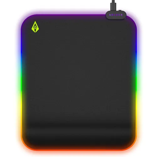 Image of Archer Tech Lab RGB Gaming Mouse Pad with Wrist Support