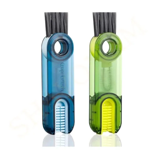 Image of ARCK Premium 3 in 1 Cup Lid Gap Cleaning Brush, Bottle lid Cleaning Brush, Tiny Bottle Cup Lid Straw Cleaner Tools,Crevi