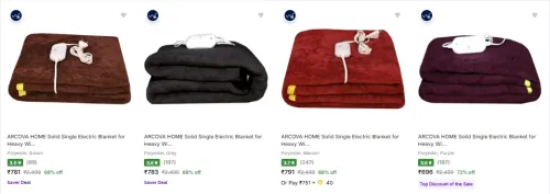 Image of Arcova Home Blankets upto 72% Discount