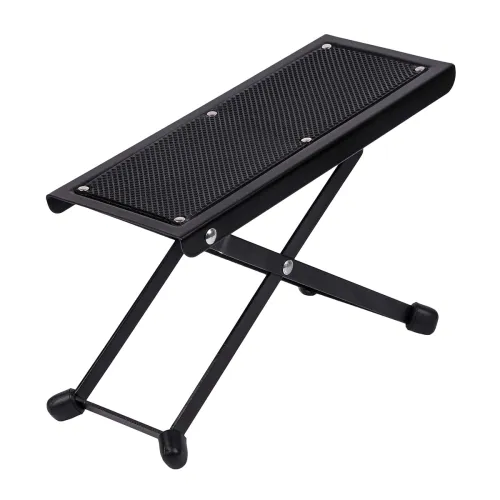 Image of ARCTIC AR-GFR-01 Professional Level Metal Guitar Foot Rest Playing for Classical
