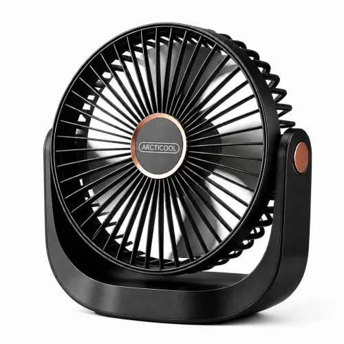 Image of ARCTICOOL 4.5 Inch Rechargeable Table Fan