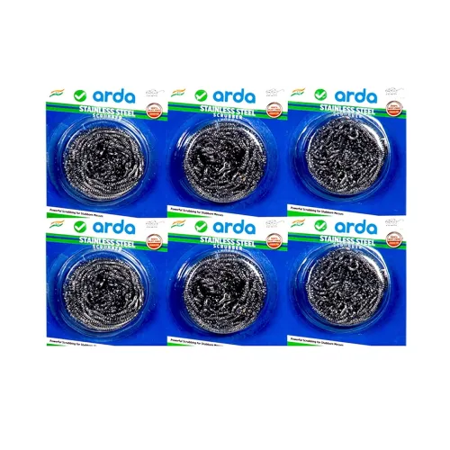Image of Arda Stainless Steel Scrubber Combo (PO6)