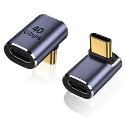 AreMe 90 Degree USB-C Adapter Pack of 2