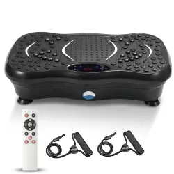 ARG Arogya Full Body Vibration Power Plate Mini Crazy Fit Machine For Full Body Exercise, Improve Fitness & Flexibility, Tone Muscles, Calorie Burning, Full Body Relaxation Uses Home & Gym