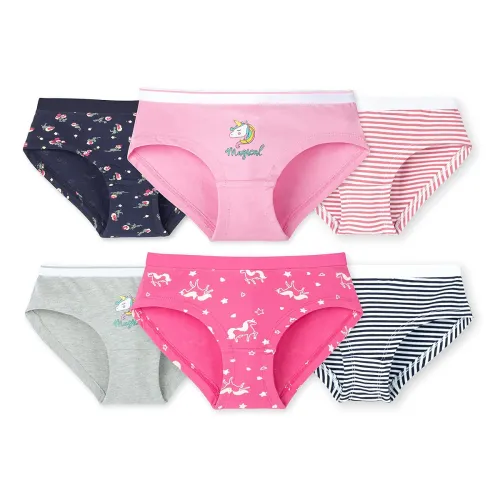 Image of ARIEL Girls Cotton Multicolor Panties (Pack of 6)