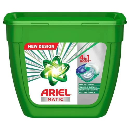 Image of Ariel Matic 4-in-1 PODs Detergent, Pack of 32 PODs