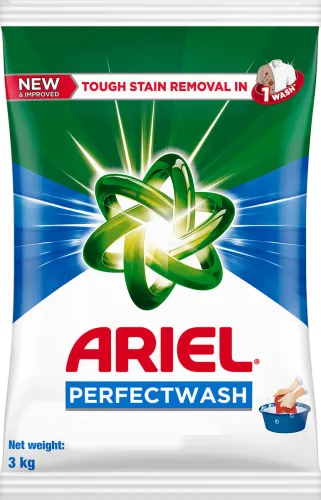 Image of Ariel PerfectWash Detergent Powder 3kg