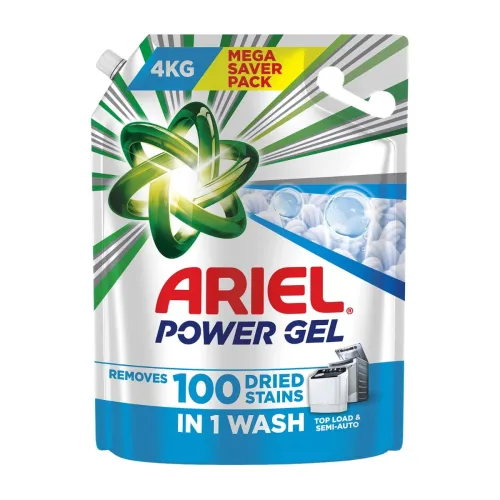 Image of Ariel Power Gel Liquid Detergent for Top Load & Semi Auto, 4kg