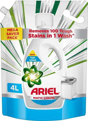 Image of Ariel Topload stain Fresh Liquid Detergent (4 L)