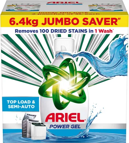 Image of Ariel Fresh Liquid Detergent for Top Load & Semi-Auto (6.4 kg)