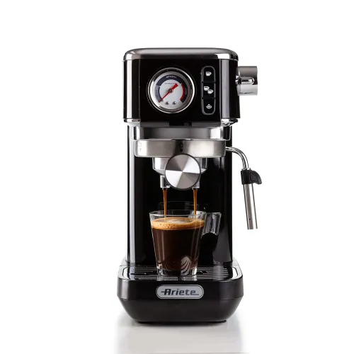 Image of Ariete Coffee Machine with Pressure Gauge 1.3L 15 Bar 1300W
