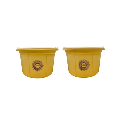 Image of Aristo Multipurpose Plastic Tub 32 Ltr Aqua peach Combo
