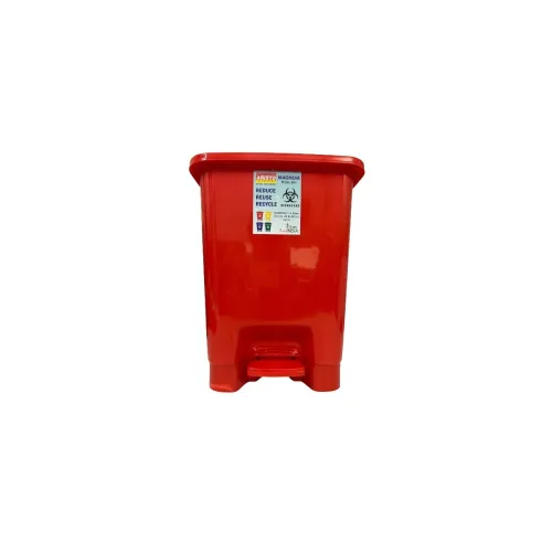 Image of ARISTO Plastic Pedal Dustbin With Handle 30 ltr (ASSORTED MIX)