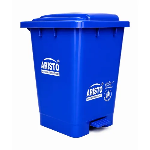 Image of ARISTO Plastic Pedal Garbage Waste Dustbin 45 LTR RED