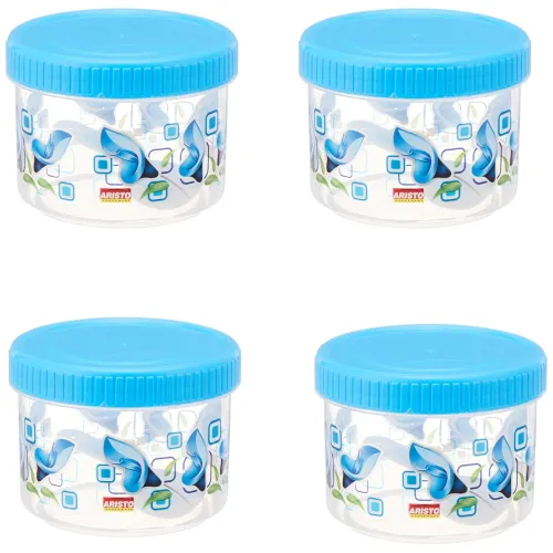 Image of Aristo Storewell101 Plastic Storage Container- 300 ML (4 pcs Set) 