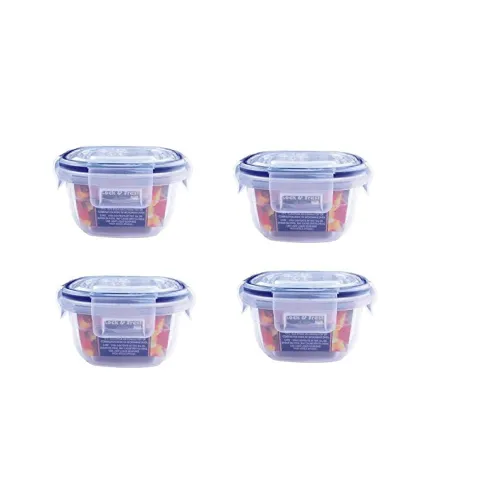 Image of Aristo Lock & Fresh Plastic Storage Container 300ml Set of 4