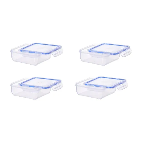 Image of Aristo Lock & Fresh Plastic Storage Container 770ml Set of 4