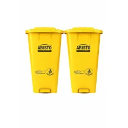 Aristo Plastic Pedal Garbage Waste Dustbin 70 Ltr