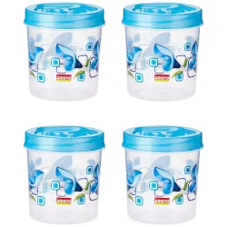 Aristo Store Queen111 Plastic Storage Container-320 ml (4 PCS SET)