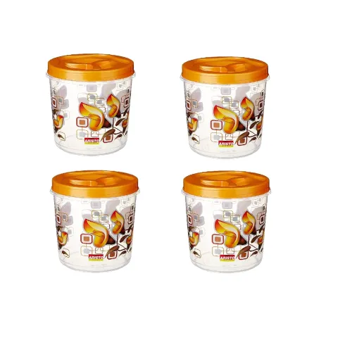 Image of Aristo Queen777 Plastic Storage Container 4700ml (Set of 4, Multicolor)