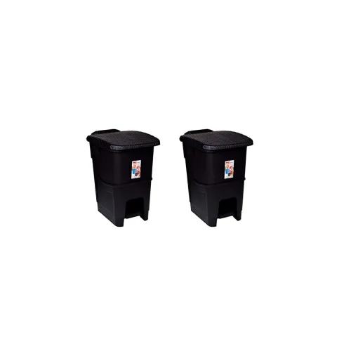 Image of ARISTO Splash Plastic Pedal Dustbin, 25L * Combo