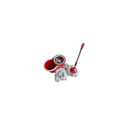 Aristo Steel Wringer Spin Mop for 360 Degree Cleaning
