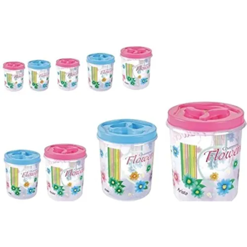 Image of Aristo Store Queen Air-Tight Storage Container Set Of 9