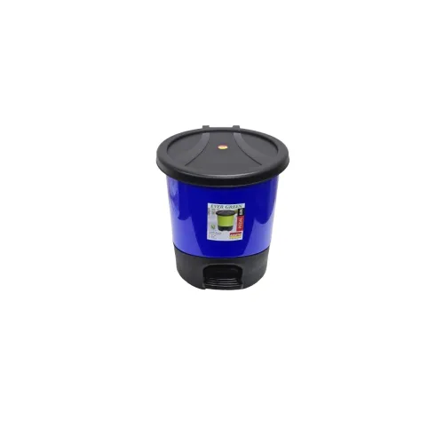 Image of ARISTO Unique Modern Plastic Pedal Dustbin 5.7 LTR (Blue)