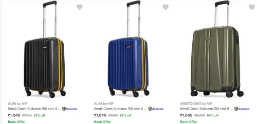 Image of Aristocraft Small Trolley Bags from ₹1049
