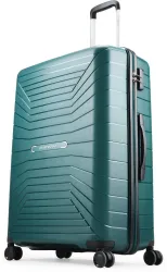 ARISTOCRAT Large Check-in Suitcase (75 cm) 8 Wheels - Carnival 76 - Hardbody Trolley Bag - Green