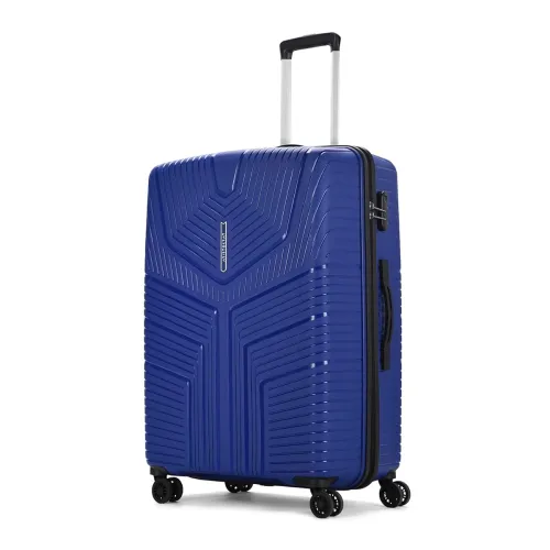 Image of Aristocrat 75cm Hard Case Trolley Bag 8 Wheels Blue