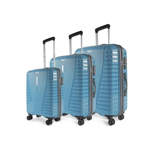 Image of Aristocrat Airpro Luggage Set of 3 (55+66+76cm, Cross Teal) 