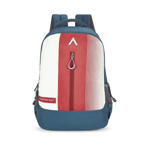 Image of Aristocrat Apex Casual 4 Compartment Backpack 34L With Rain Cover, With Quick Access Front Pocket, Bottle Holder with Lo