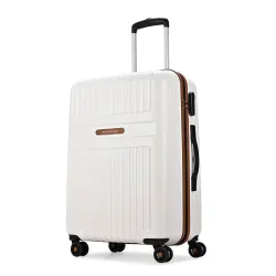 Aristocrat Atlas Check-in Trolley Bag 66cm | Medium | Hard Luggage | Smooth 8-Wheel Suitcase | Secure Combination Lock w