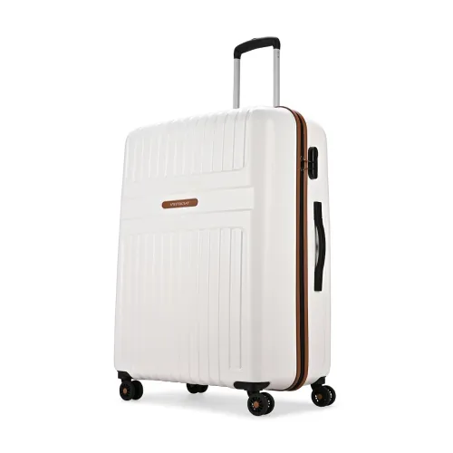 Image of Aristocrat Atlas Medium Polycarbonate Hard Case 8-Wheel Trolley Bag