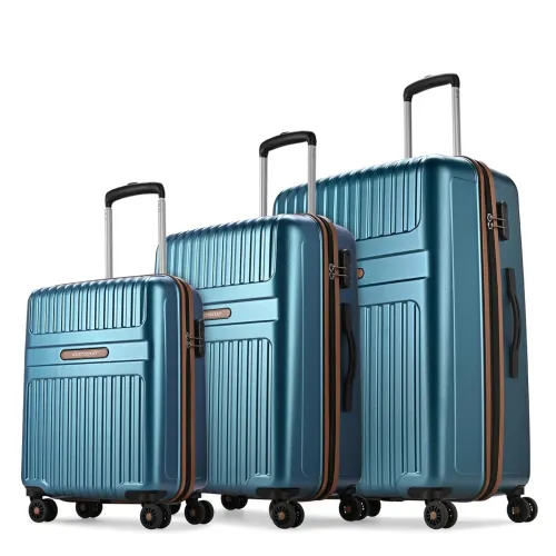 Image of Aristocrat Atlas Set of 3 Trolley Bag 55, 66 & 77cm | Small+Medium+Large | 