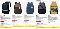 Aristocrat Backpack at minimum 70% Discount