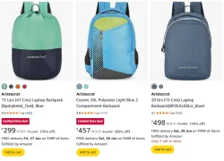 Aristocrat Backpack Starting @ ₹299
