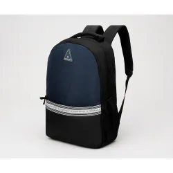 Aristocrat Blake 18L Laptop Backpack (Upto 15.6\'),2 Compartments,Blue-Black