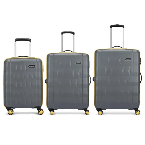 Image of Aristocrat Comet Set of 3 Trolley Bag (Grey)