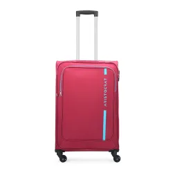 Aristocrat Dasher 68cm Hybrid Spinner Suitcase (Red, Medium)