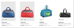 Aristocrat Duffel Bags upto 70% discount 